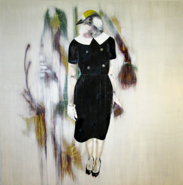 KIMI - Oil and mixed technique on canvas by ICI ET LÀ - view 3